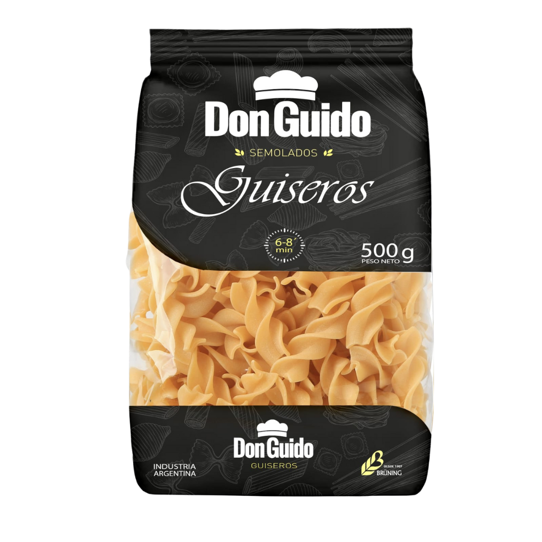 Fideos Don Guido - Tirabuzon 500g