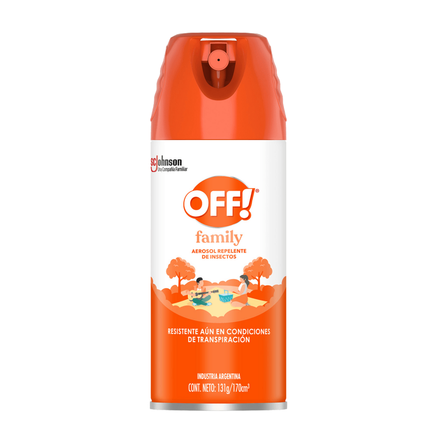Repelente OFF Family 170ml