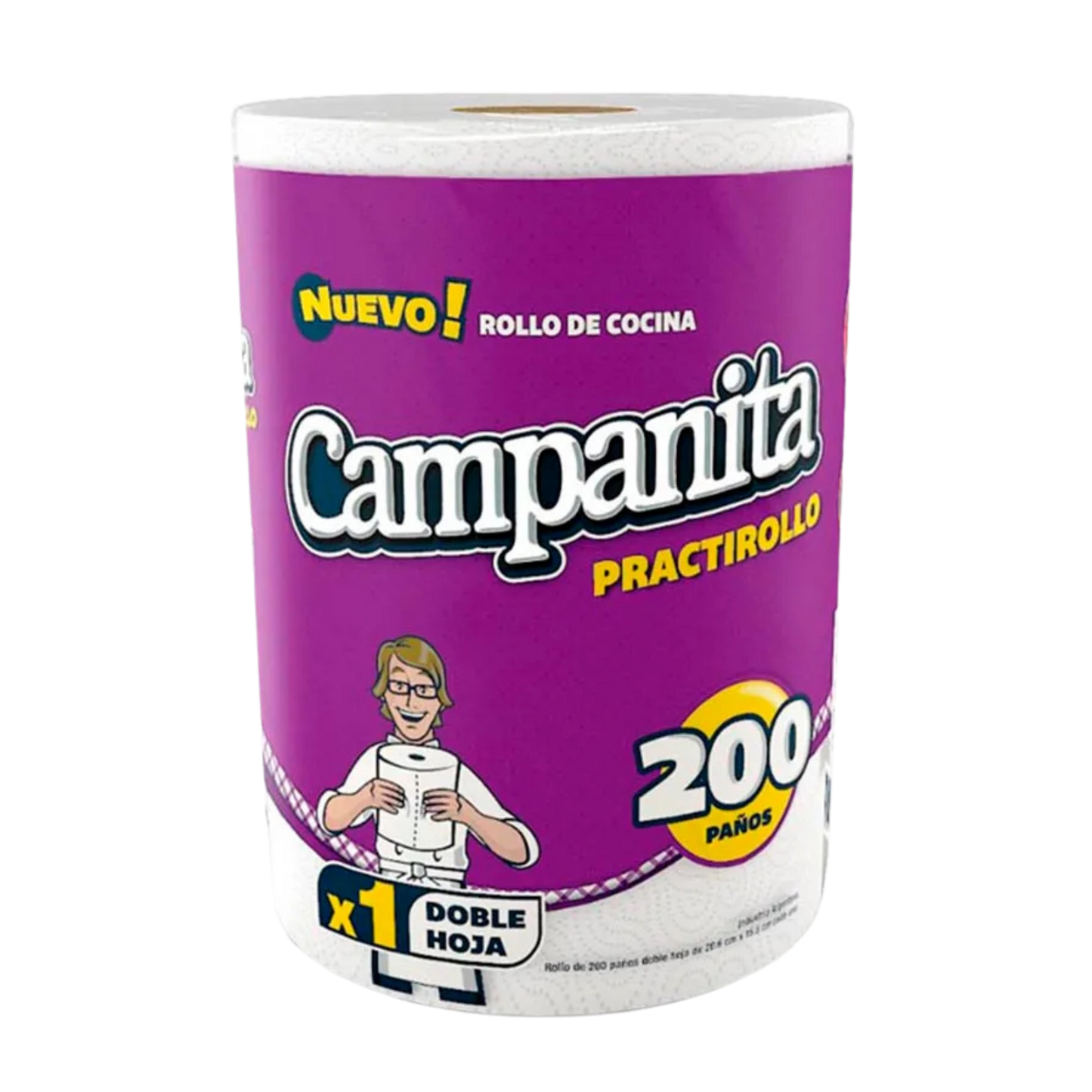 rollo de cocina Campanita practirollo 200 paños