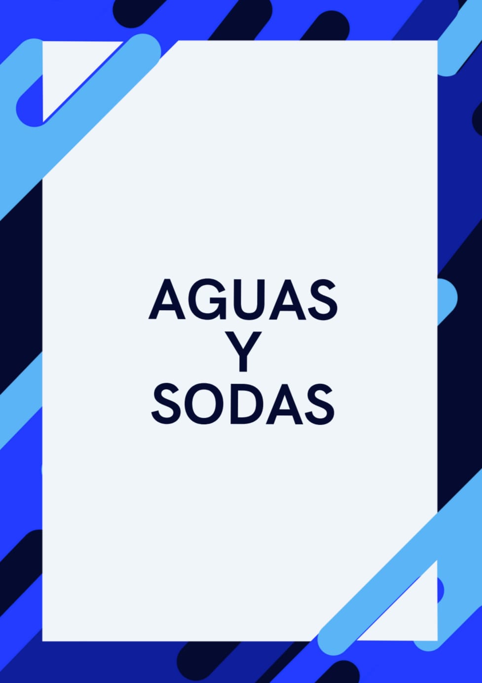 AGUAS Y SODAS