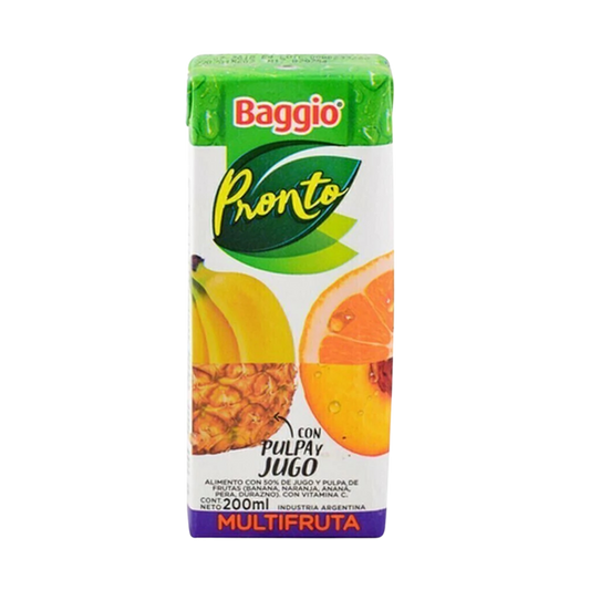 Jugo Baggio 200ml MULTIFRUTA