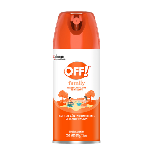 Repelente OFF Family 170ml