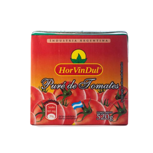 Puré de tomates Horvindul 520g