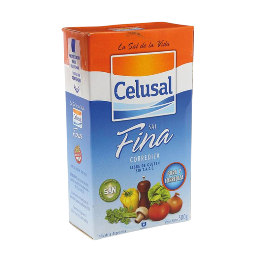 Sal fina en estuche Celusal 500g